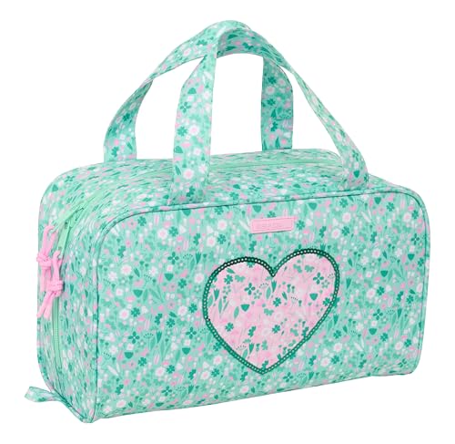 Safta Cuore Rechteckige Kulturtasche mit Griff, Kinder-Kulturbeutel, anpassbar an den Wagen, ideal für Kinder von 5 bis 14 Jahren, bequem und vielseitig, Qualität und Widerstandsfähigkeit, 31 x 14 x Safta Cuore Rechteckige Kulturtasche mit Griff, Kinder-Kulturbeutel, anpassbar an den Wagen, ideal für Kinder von 5 bis 14 Jahren, bequem und vielseitig, Qualität und Widerstandsfähigkeit, 31 x 14 x von safta