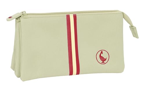 Safta El GANSO BASICS Federmäppchen für Kinder, ideal für Kinder im Schulalter, bequem und vielseitig, Qualität und Widerstandsfähigkeit, 22 x 3 x 12 cm, beige, M, Casual Safta El GANSO BASICS Federmäppchen für Kinder, ideal für Kinder im Schulalter, bequem und vielseitig, Qualität und Widerstandsfähigkeit, 22 x 3 x 12 cm, beige, M, Casual von safta