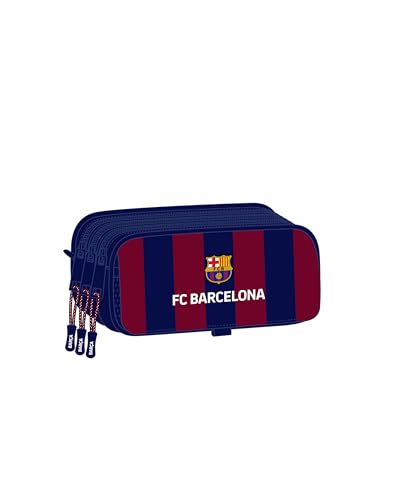 Safta F.c Barcelona Big Triple Pencil Case One Size von safta