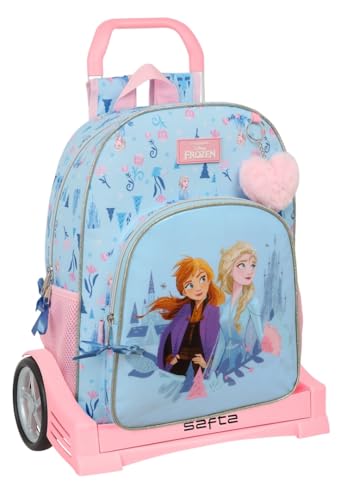 Safta FROZEN ICE MAGIC Schulrucksack 180, ergonomischer Rücken, mit Trolley Evolution, ideal für Kinder verschiedener Altersgruppen, bequem und vielseitig, Qualität und Widerstandsfähigkeit, 33 x 14 x Safta FROZEN ICE MAGIC Schulrucksack 180, ergonomischer Rücken, mit Trolley Evolution, ideal für Kinder verschiedener Altersgruppen, bequem und vielseitig, Qualität und Widerstandsfähigkeit, 33 x 14 x von safta