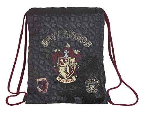 Safta Harry Potter Gymbag saco-Mochila 35x40 ESCOLAR Mehrfarbig (Varios) von safta