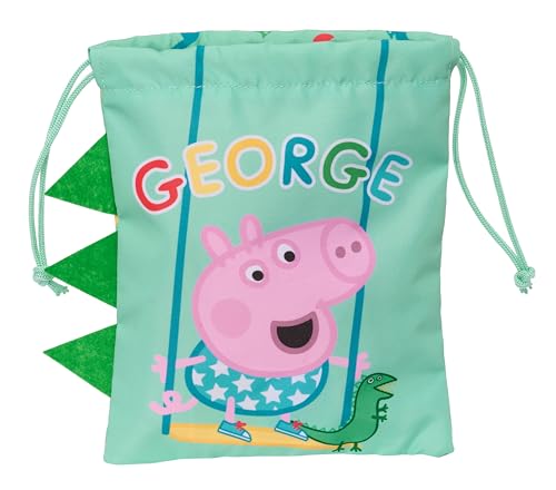 Safta M237 Unisex Kinder Snacksack, Minzgrün, Estándar, Casual von safta