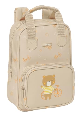 Safta M765c Preschool Love Kinderrucksack, mit Griffen, leicht zu reinigen, ideal für Kinder unterschiedlichen Alters, bequem und vielseitig, Qualität und Widerstandsfähigkeit, 20 x 8 x 28 cm, Rosa von safta