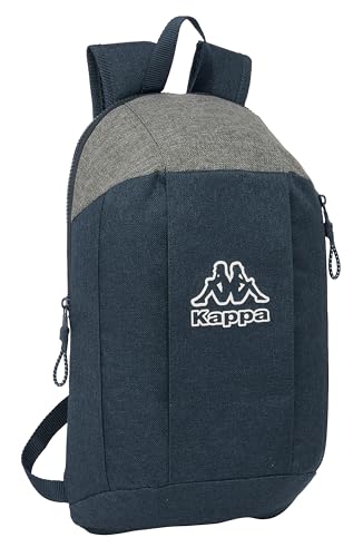 Safta M821a EL KIND Bahia Mini-Rucksack für den täglichen Gebrauch, ideal für Kinder unterschiedlichen Alters, bequem und vielseitig, Qualität und Widerstandsfähigkeit, 22 x 10 x 39 cm, Blau Unisex von safta