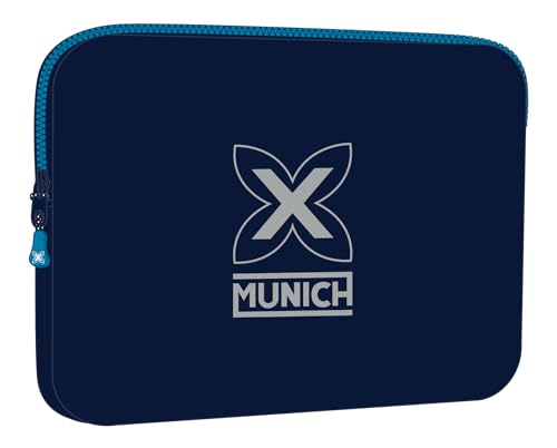 Safta MUNICH NAUTIC Laptoptasche 39,5 x 3,5 x 27,5 cm, Rucksack für Kinder unterschiedlichen Alters, bequem und vielseitig, Qualität und Stärke, 39,5 x 3,5 x 27,5 cm, Marineblau, marineblau, Estándar, von safta