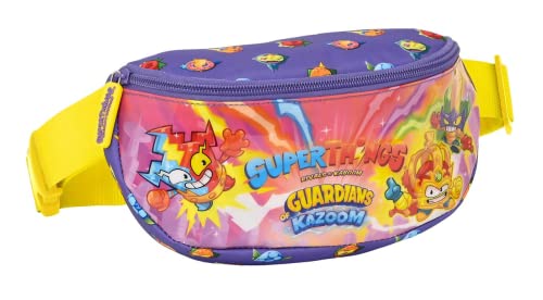 Safta Unisex Kinder Gürteltasche, Superthings Guardians of Kazoom, 230 x 90 x 140 mm, bunt von safta