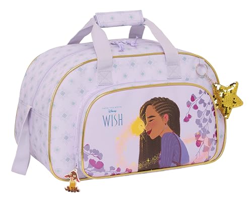 Safta Wish Sporttasche, Rucksack, ideal für Kinder unterschiedlichen Alters, bequem und vielseitig, Qualität und Widerstandsfähigkeit, 40 x 23 x 24 cm, Lila, Lila, Estándar, Casual von safta