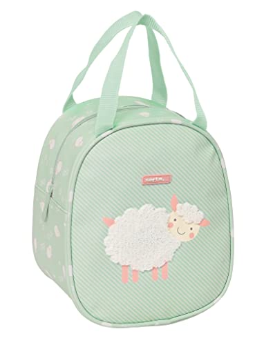 Thermo-Vesperbox Safta Ovejita 19 x 22 x 14 cm grün von safta