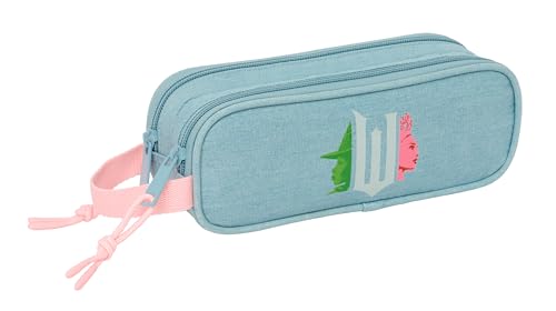 Wicked Doppelmäppchen für Kinder, ideal für Kinder im Schulalter, bequem und vielseitig, Qualität und Widerstandsfähigkeit, 21 x 6 x 8 cm von safta