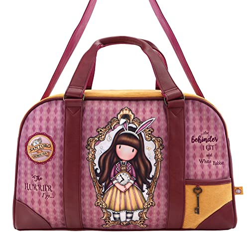 safta 1145gj02, Unisex-Kinder Gorjuss Just One Second Wochenendtasche, Multicolor, von safta