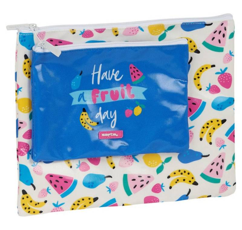 safta Daypack Allzwecktasche Fruits Weiß von safta