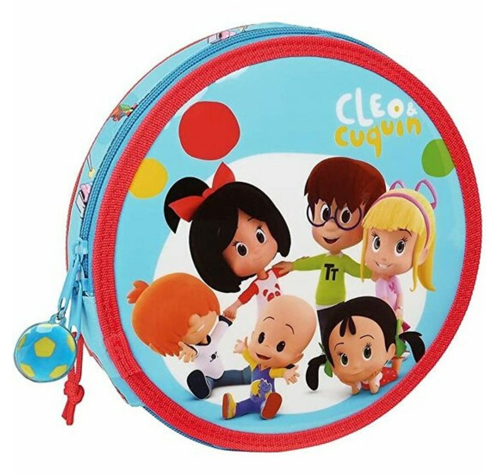 safta Daypack Federmäppchen Cleo & Cuquin Good Night Blau (18 Stücke) von safta