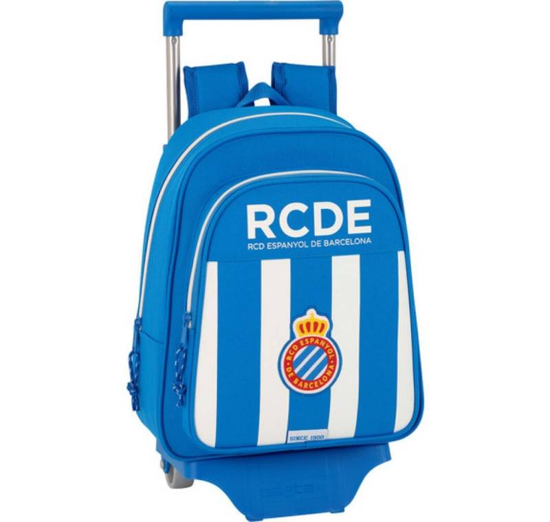safta Daypack School Backpack Rcd Espanyol - Official - With Trolley von safta