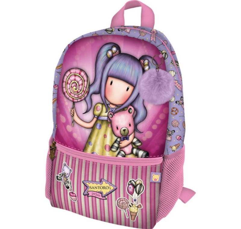 safta Daypack Schulrucksack Gorjuss First prize Mini Lila (26 x 34 x 11.4 cm) von safta