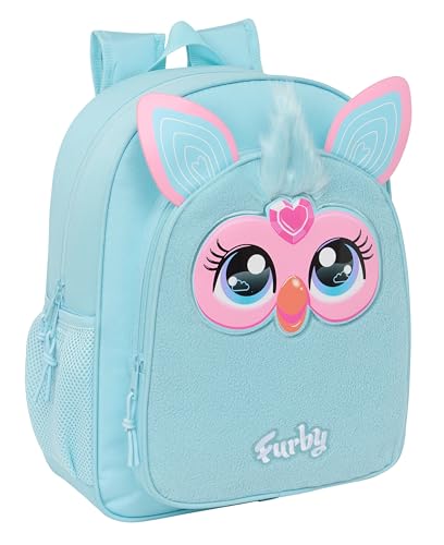 safta FURBY Schulrucksack für Kinder, anpassbar an Kinderwagen, ideal für Kinder im Schulalter, bequem und vielseitig, Qualität und Widerstandsfähigkeit, 32 x 12 x 38 cm, himmelblau, M, Casual safta FURBY Schulrucksack für Kinder, anpassbar an Kinderwagen, ideal für Kinder im Schulalter, bequem und vielseitig, Qualität und Widerstandsfähigkeit, 32 x 12 x 38 cm, himmelblau, M, Casual von safta