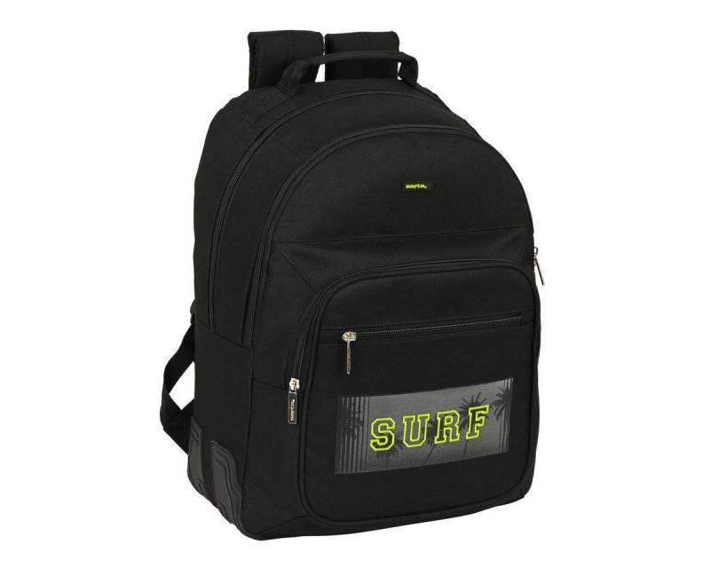 safta Rucksack Rucksack Freizeitrucksack Sportrucksack Safta Surf Schwarz 32 x 42 x 1 von safta