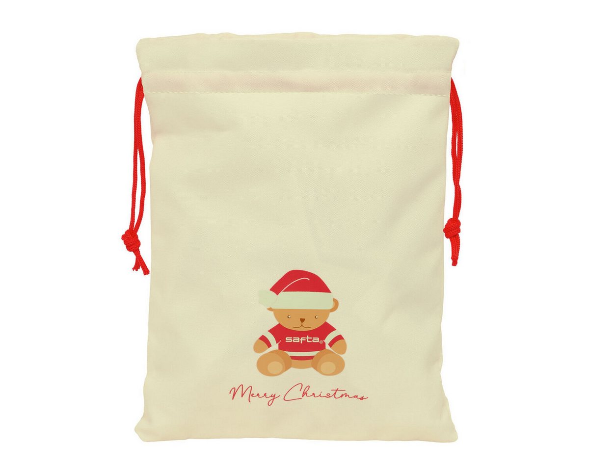 safta Rucksack Rucksacktasche mit Bändern Safta Beige 26 x 34 x 1 cm von safta