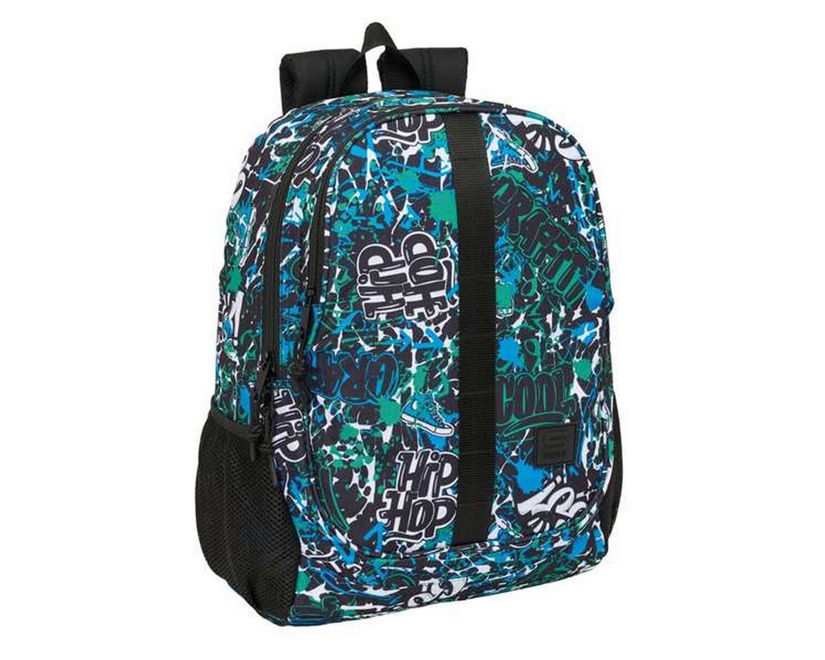 safta Rucksack Schulrucksack Safta Go 32 x 44 x 16 cm Graffiti von safta
