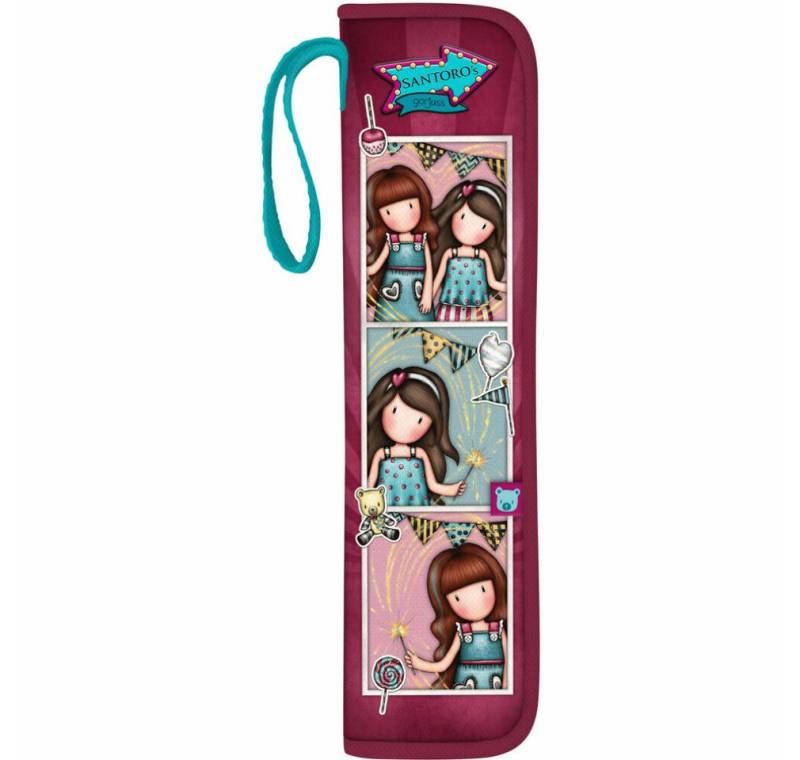 safta Sporttasche Flötenetui Gorjuss Fireworks (10 x 36 x 2.5 cm) von safta