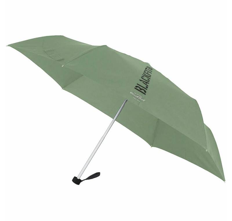 safta Taschenregenschirm Faltbarer Regenschirm BlackFit8 Gradient Schwarz Militärgrün (98 cm) von safta