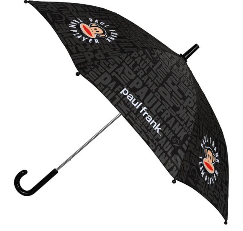 safta Taschenregenschirm Regenschirm Paul Frank Team player Schwarz (86 cm) von safta