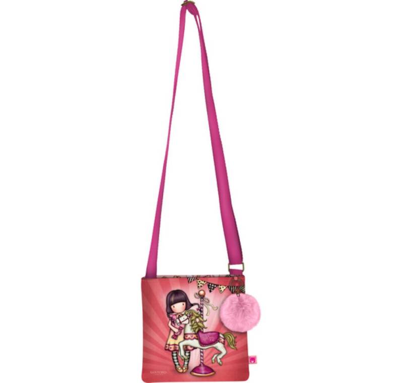 safta Umhängetasche Umhängetasche Gorjuss Carousel Lachsfarben (21 x 20 x 1.5 cm) von safta