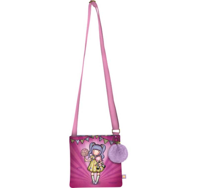 safta Umhängetasche Umhängetasche Gorjuss First prize Lila (21 x 20 x 1.5 cm) von safta