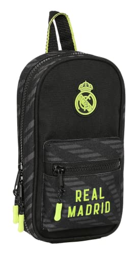 safta Unisex Kinder Artikel Federmäppchen Rucksack C/4 Port.lecio Real Madrid 3. Team 22/23, bunt, Medium von safta