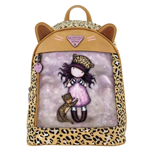 Safta Artikel, Mini-Rucksack Gorjuss Purrrrrfect Love Unisex Kinder, mehrfarbig, M, bunt, Medium von safta