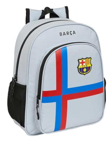 safta Unisex Kinder Artikel Rucksack Junior Adapt.Carro F.C.Barcelona 3. Equip. 22/23, bunt von safta