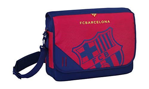 Safta Unisex Schutzhülle für Laptops (15,6 Zoll), im Stil von FC Barcelona, Blau Und Kastanienbraun, 40 Centimeters von Safta