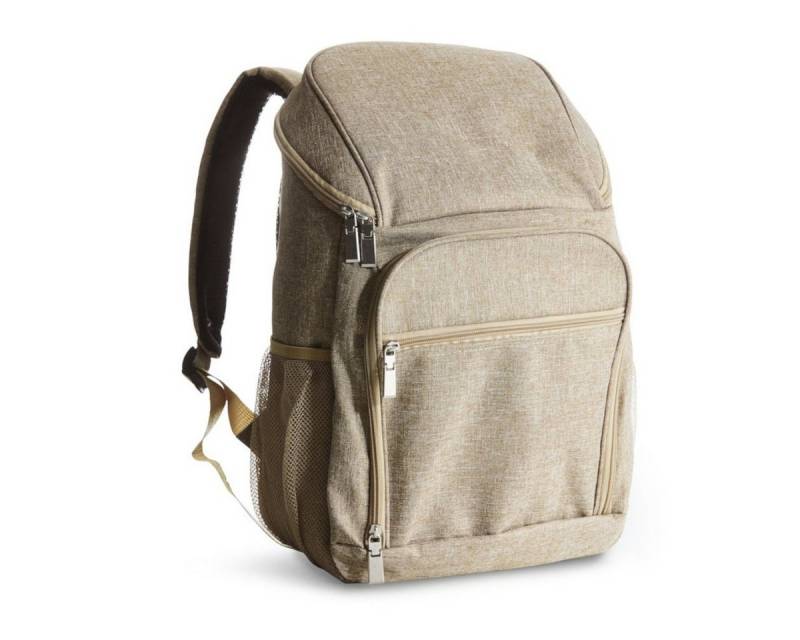 sagaform Freizeitrucksack Kühltasche Rucksack CITY - Farbwahl, 1 isoliertes Hauptfach, 2 normale Fronttaschen, 2 seitliche Mesh-Abteile von sagaform