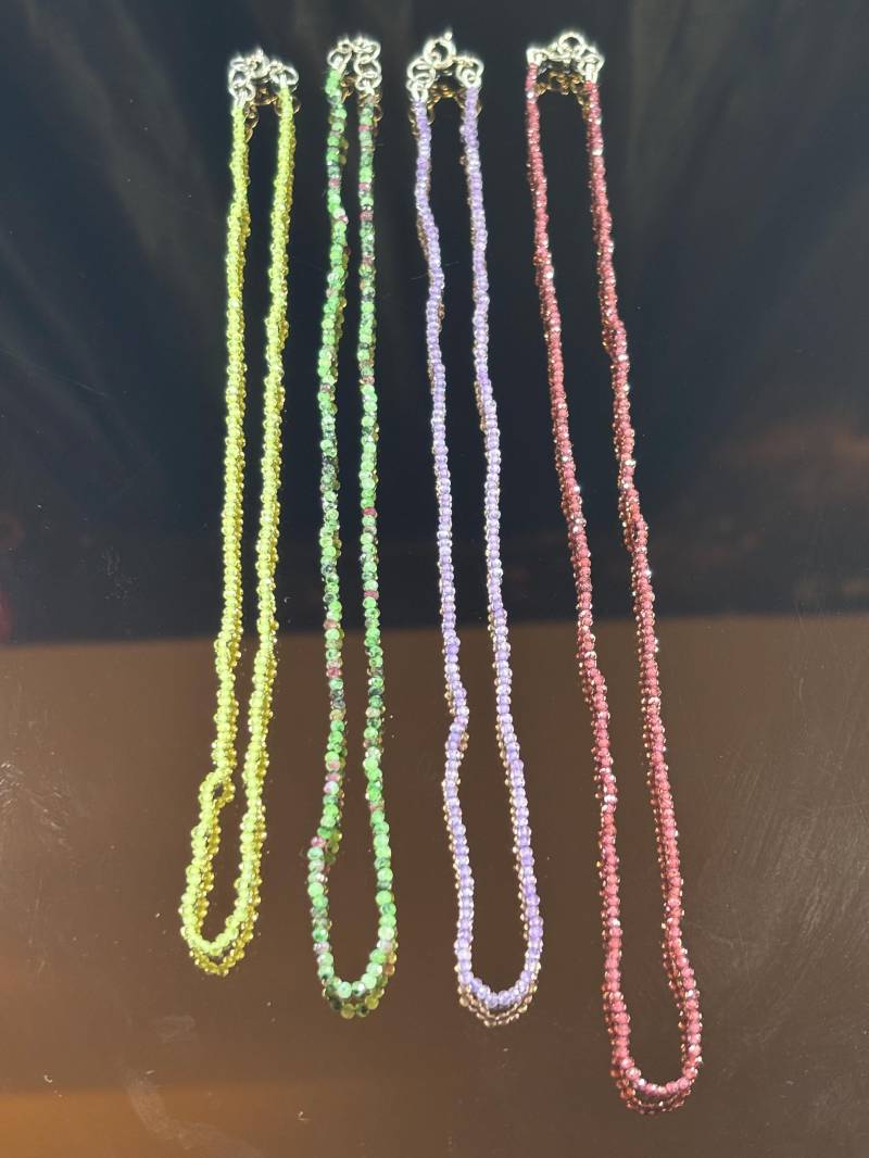 Handgemachte Peridot Edelstein Kette Filigraner Frauenschmuck, Pakistan von saharagems