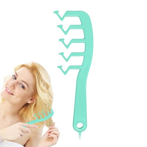 saibunratus Lockiger Haarkamm für Damen, Z-Form, tragbarer Verteilungsnaht, Friseur-Schlitzkamm, Salon-Styling-Werkzeug, Styling und professionelle Haarpflege für nasses, lockiges Haar, lockiges Haar saibunratus Lockiger Haarkamm für Damen, Z-Form, tragbarer Verteilungsnaht, Friseur-Schlitzkamm, Salon-Styling-Werkzeug, Styling und professionelle Haarpflege für nasses, lockiges Haar, lockiges Haar von saibunratus