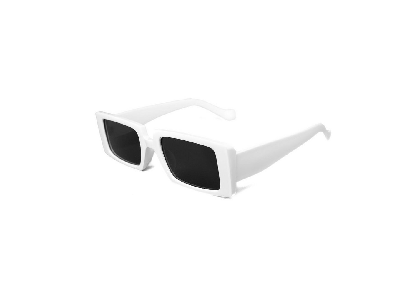 salazar.plus Sonnenbrille Breit Rechteckig Unisex 2 Farben Damen Herren Brille Schwarz Weiss von salazar.plus