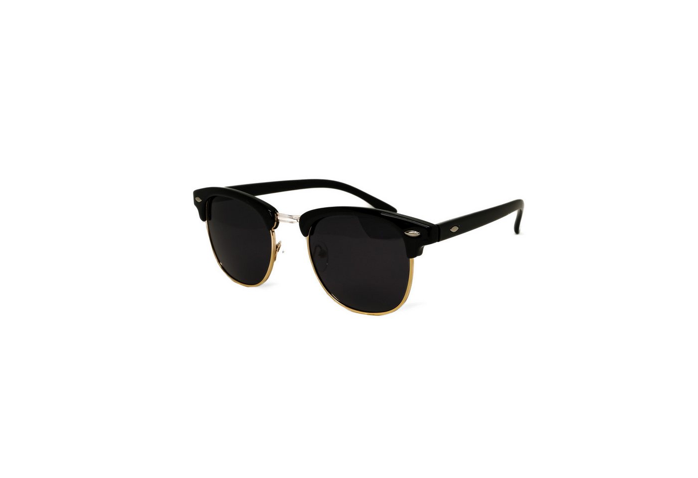 salazar.plus Sonnenbrille Rund Rechteckig Unisex 2 Farben Damen Herren Brille Schwarz Braun von salazar.plus