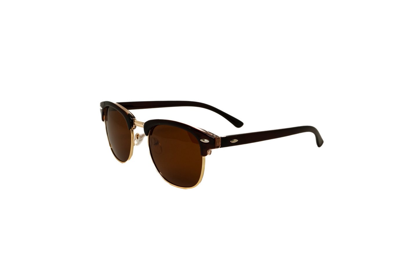 salazar.plus Sonnenbrille Rund Rechteckig Unisex 2 Farben Damen Herren Brille Schwarz Braun von salazar.plus