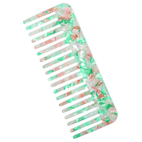 Lockenkamm Antistatischer Zahnkamm Kamm Frauen Haar Kamm mit Großer Zahnung Bruchfester Kämme Grobzinkiger Haarbürste Breiter Haarkamm Haarentwirrer kämme für Locken und Lange Haare von salbsever