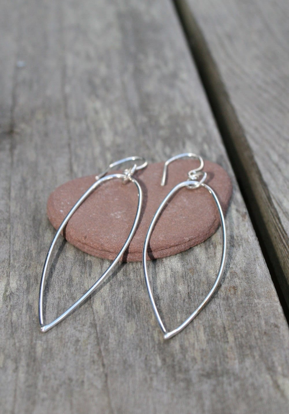 Blatt Ohrringe Blatt Ohrringe von sallycavallarodesign