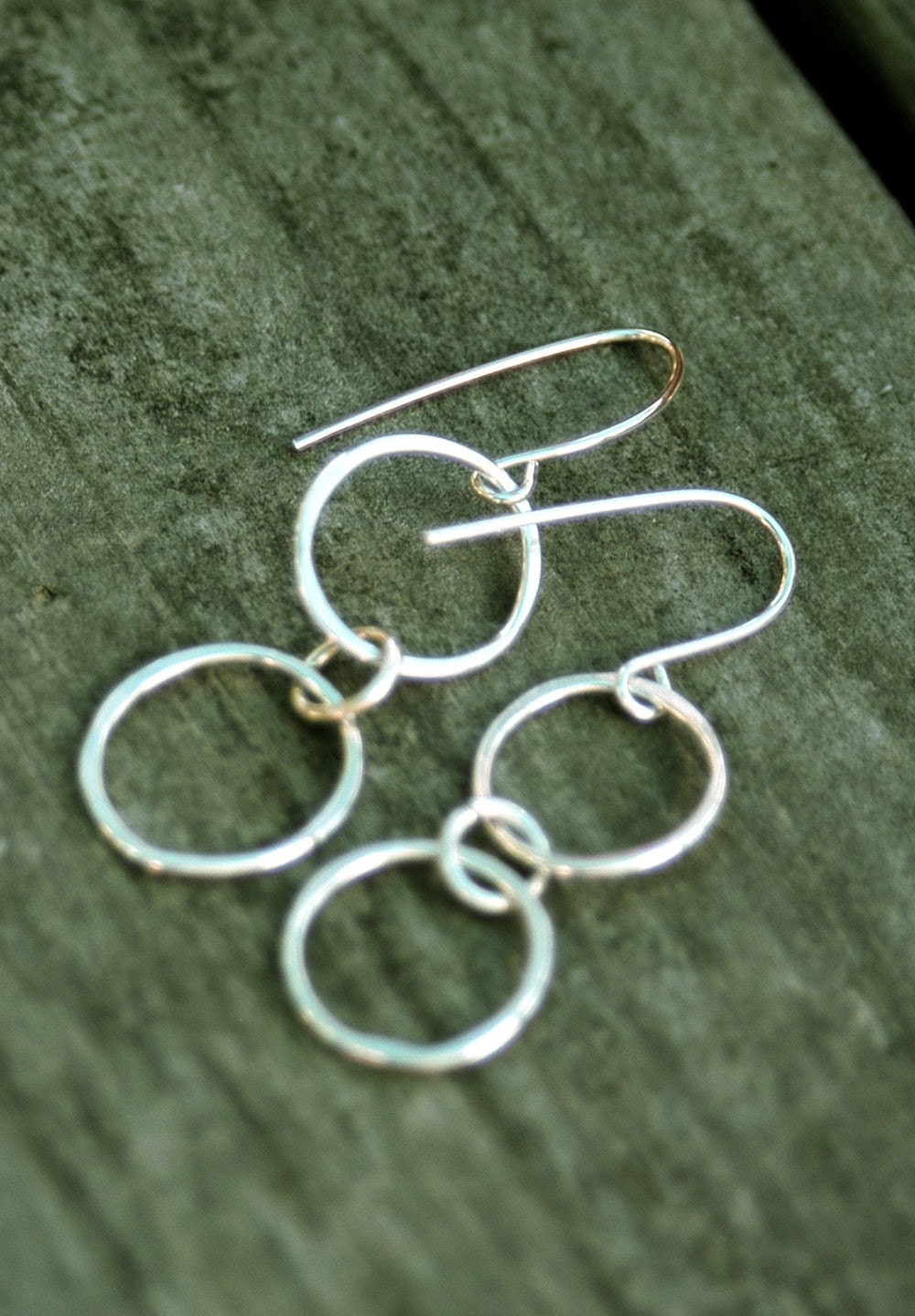 Doppelte Große Kreis Ohrringe Doppelte Große Kreis Ohrringe von sallycavallarodesign
