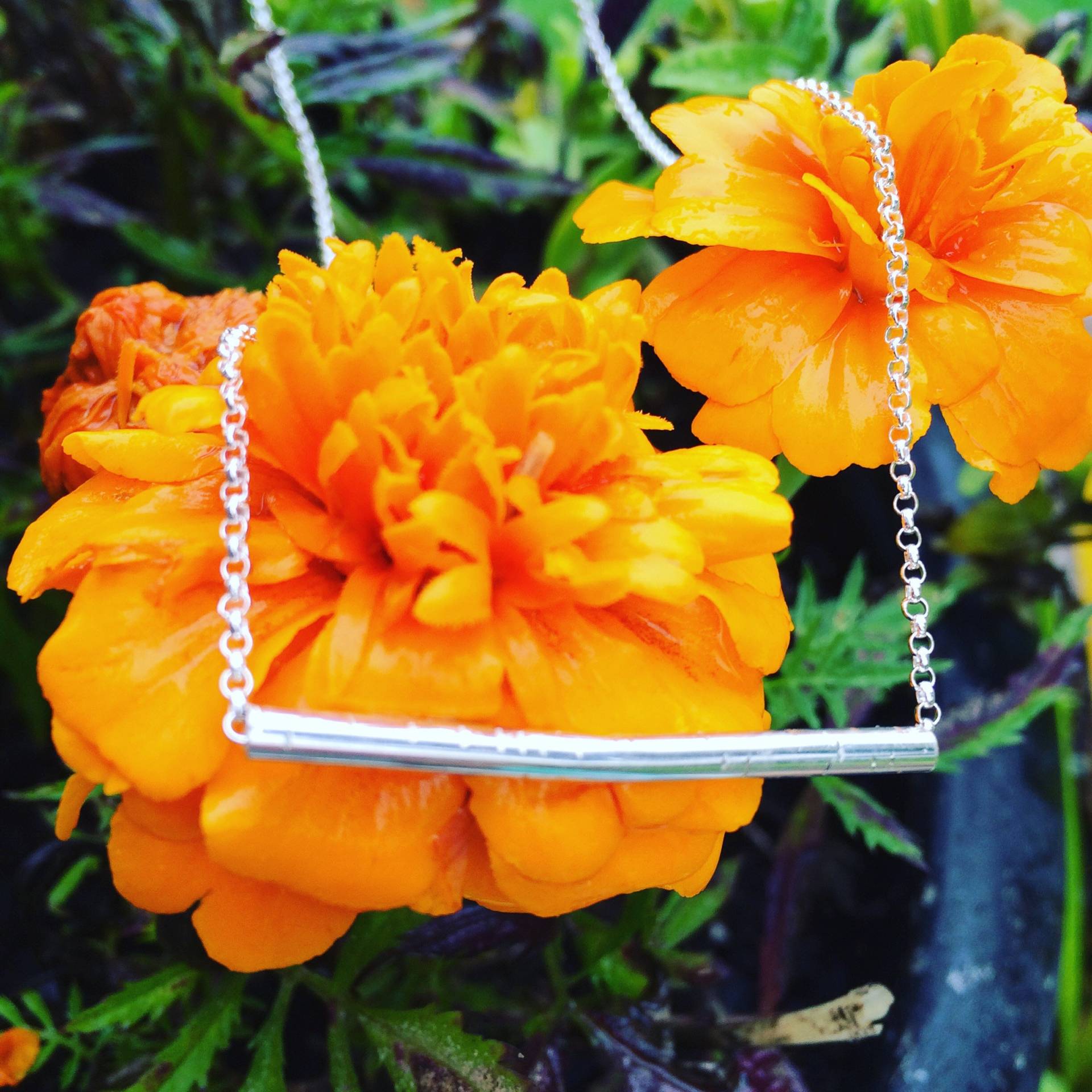 Silber Birken-Halskette Silber Birken-Halskette von sallycavallarodesign
