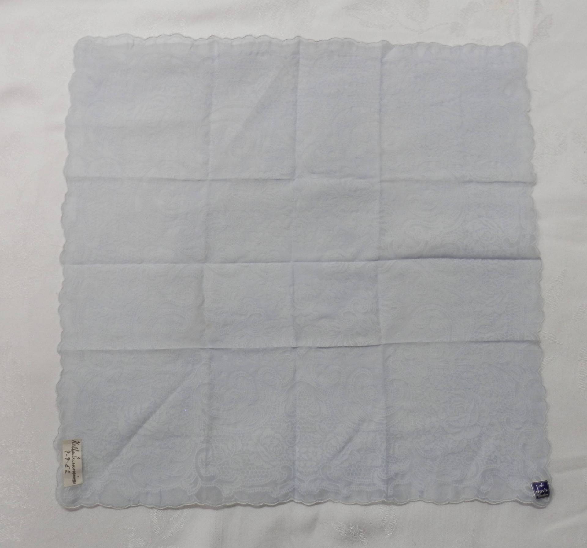 Vintage Taschentuch Nie Benutzt 1950 Soft Blue Lace Design Von A Davis Vintage Taschentuch Nie Benutzt 1950 Soft Blue Lace Design Von A Davis von sallys4025