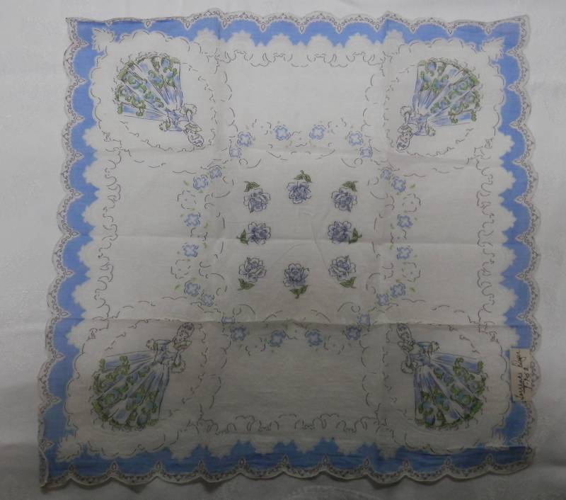Vintage Taschentuch Nie Benutzt 1950Er Jahre Florales Design Vintage Taschentuch Nie Benutzt 1950Er Jahre Florales Design von sallys4025