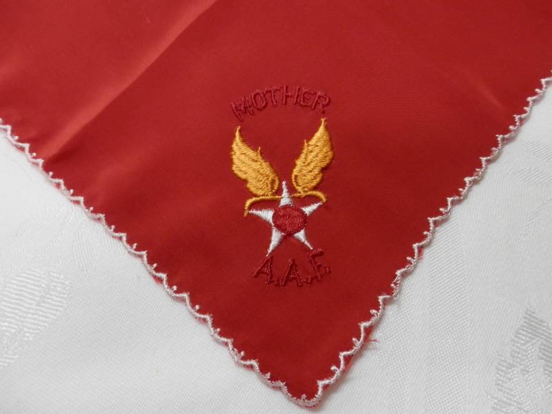 Wwii Mother Aaf Souvenir Taschentuch Wwii Mother Aaf Souvenir Taschentuch von sallys4025