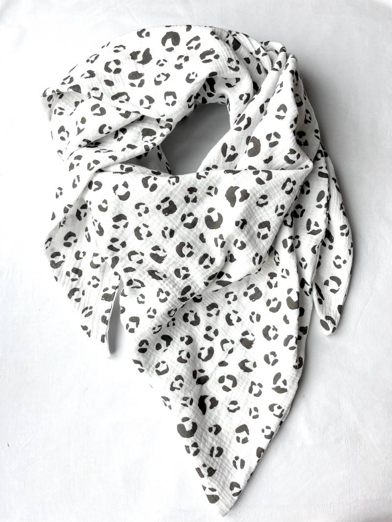 Musselin-Dreieckstuch | Kindertuch Schal Damentuch Musselin Halstuch von salousklitzeklein