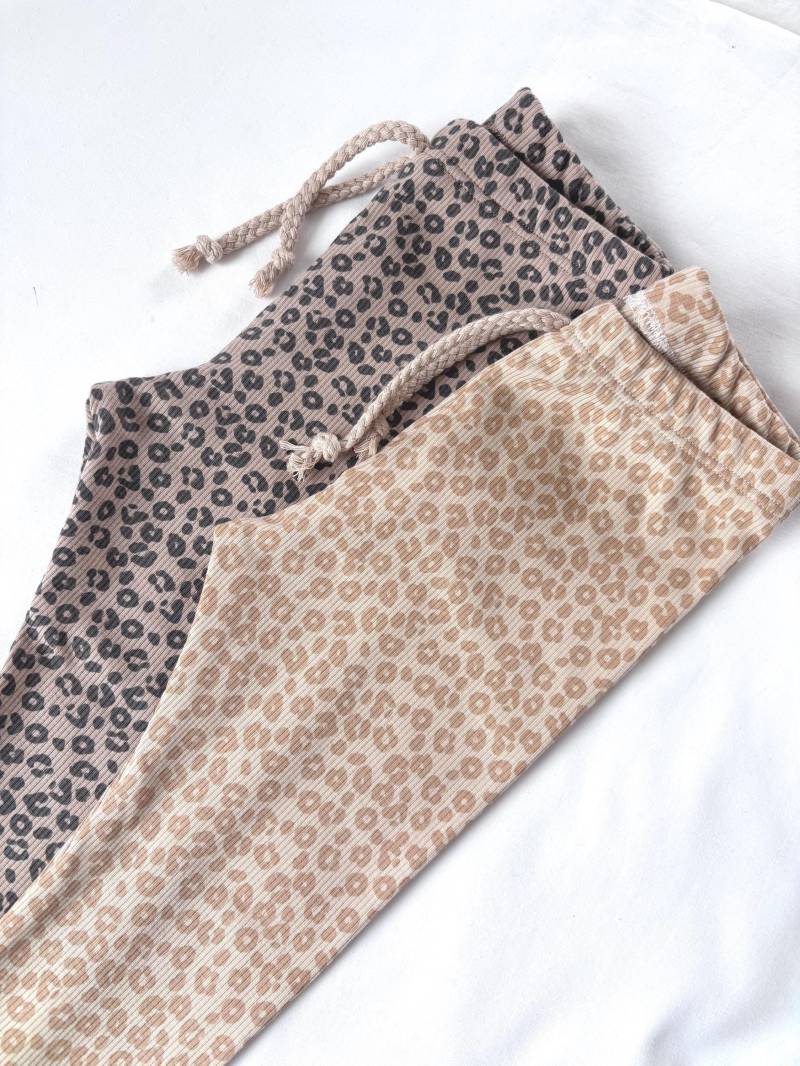 Leo Rib-Leggins | Rib-Leggins I Leggins Kleinkindleggins Babyleggins Handarbeit von salousklitzeklein