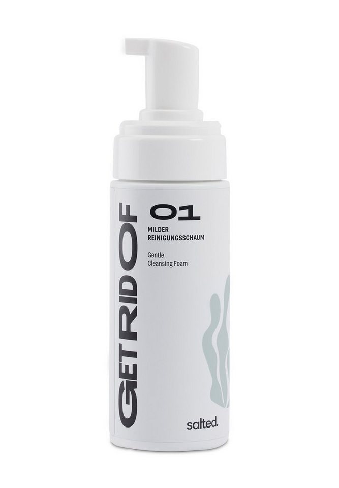 salted. Gesichts-Reinigungsschaum Milder Reinigungsschaum, mit Duft von salted.