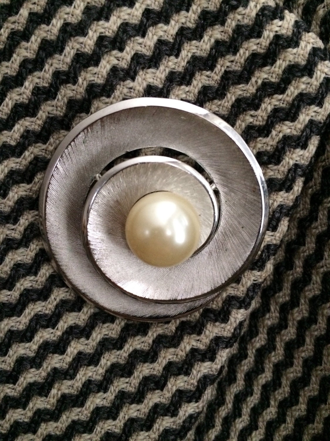 Damen Schmuck/1960Er Jahre Vintage Crown Trifari Brosche Kunstperle von saltydogvintage