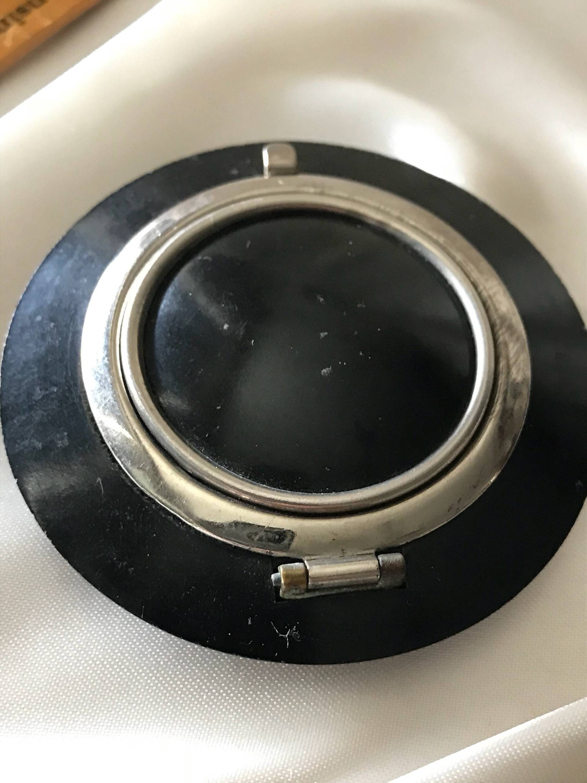 Vintage Catalin-Bakelit Kosmetik Puderdose/Art Deco Catlin 1930Er - 40Er Jahre Bakelite von saltydogvintage