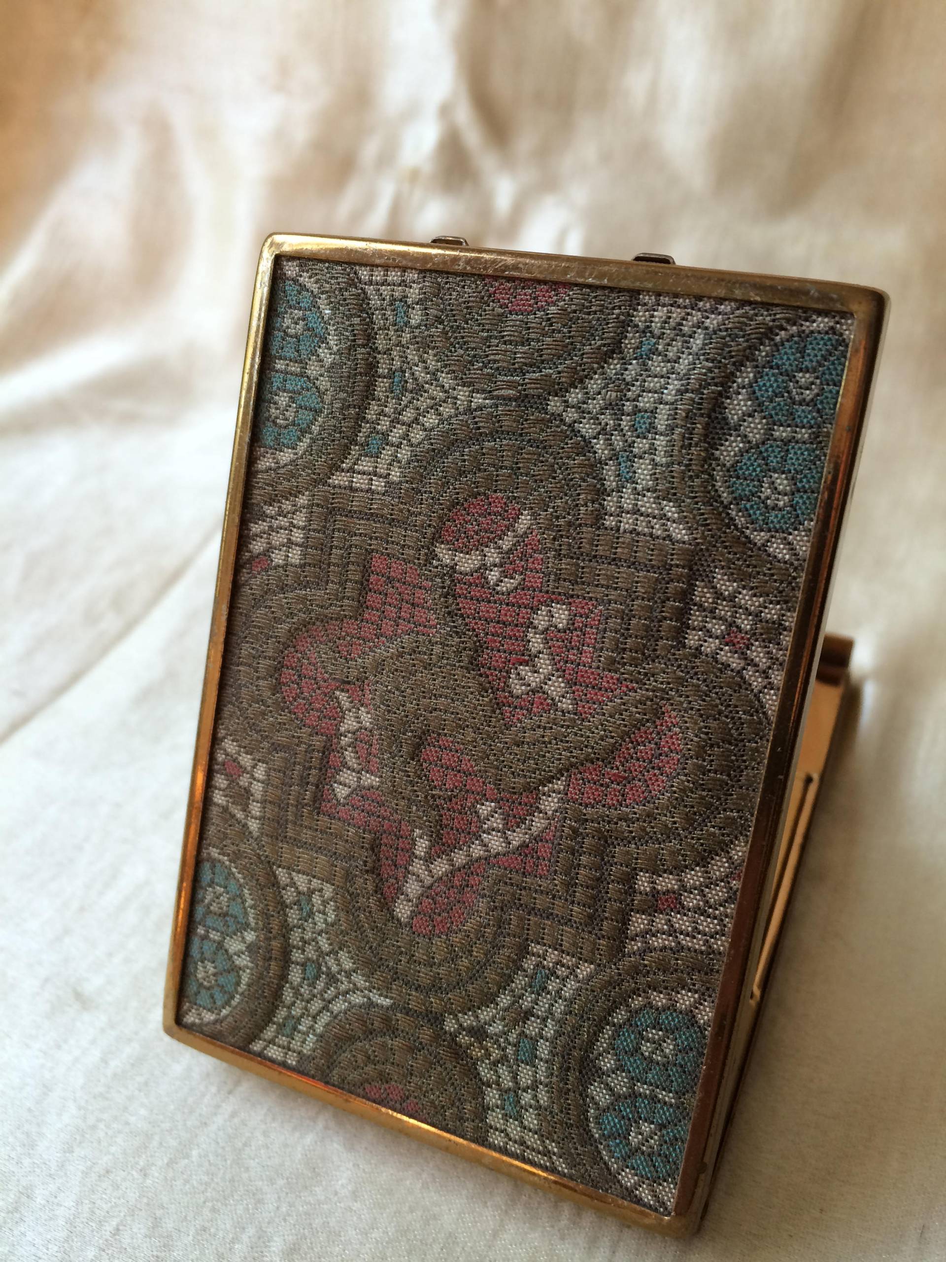 Vintage Compact/1930Er Jahre Schildkraut Art Deco von saltydogvintage